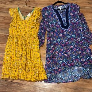Matilda Jane set of 2 Dresses - Set ladies mediums excellent like new condition